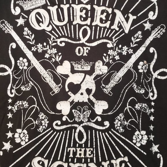 Place My Perfect Tee Girls Graphic Tee Black /White Size S 5/6 - Picture 2 of 4